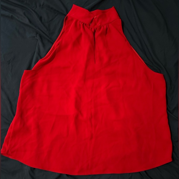 Aritzia Babaton Vitae Blouse — Red - Picture 5 of 5